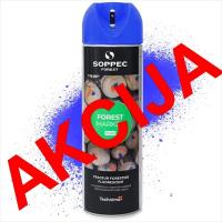SOPPEC Gozdarski markirni sprej MODER FLUO MARKER