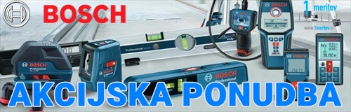 AKCIJA BOSCH PROIZVODOV MERILNE TEHNIKE