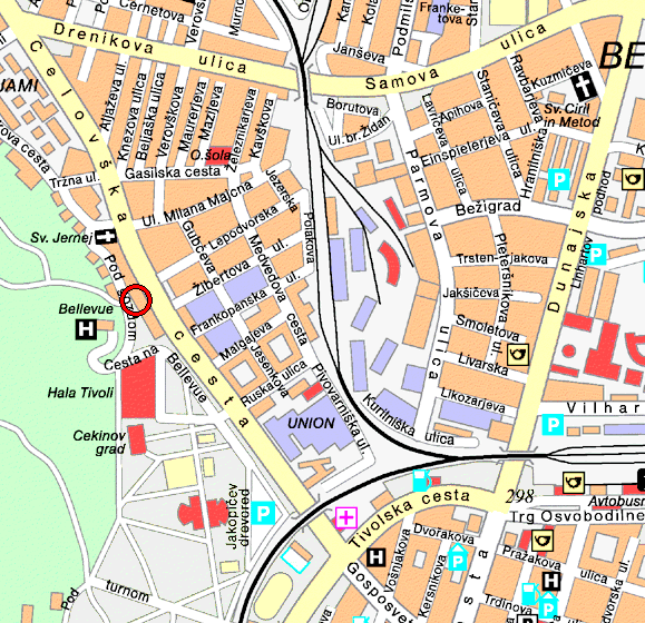 Kje smo TOBO'S TRGOVINA d.o.o. Celov�ka cesta 53 LJUBLJANA