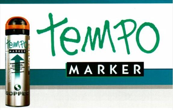 Markirni spreji SOPPEC TEMPO MARKER za prireditve z kratkim rokom trajanja