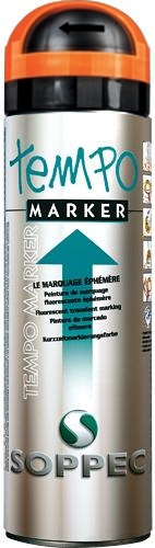 Markirni sprej SOPPEC TEMPO MARKER sprej za prireditve s kratkim �asom delovanja