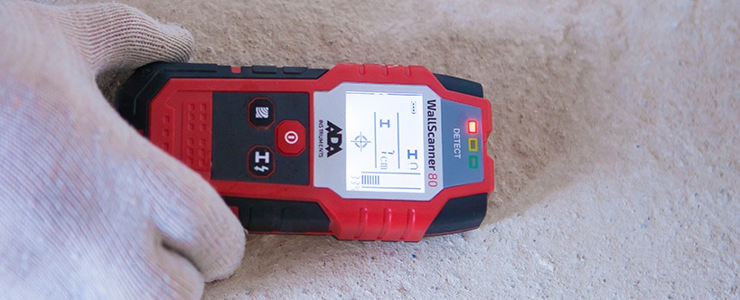 ADA Wallscaner 80 detektor instalacij v steni