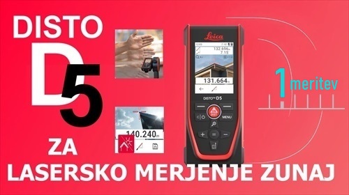Laserski meter LEICA DISTO D5