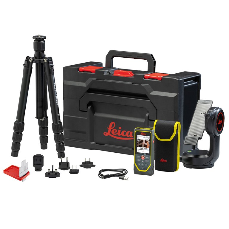 Laserski meter LEICA DISTO X6 P2P SET pakiranje