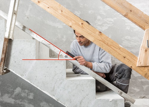 Laserski meter leica Disto X3 merjenje naklona