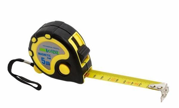�epni meter z zaponko 5m z magnetom Tovarna meril KOVINE