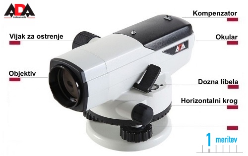 Gradbeni opti�ni nivelir ADA x32