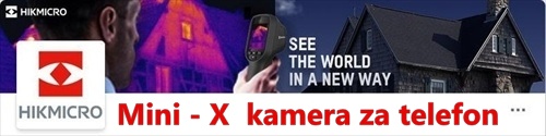 HIKMICRO Minit-X zepna  termovizijska kamera