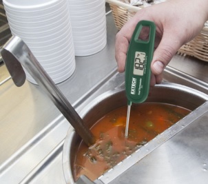 Merilec temperature v �ivilih EXTECH TM55