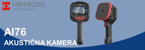 Ultrazvo�na akusti�na kamera hikmicro AI76