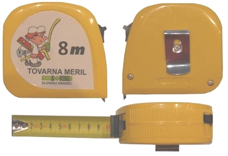 Meter �epni z zaponko 10m Tovarna meril KOVINE