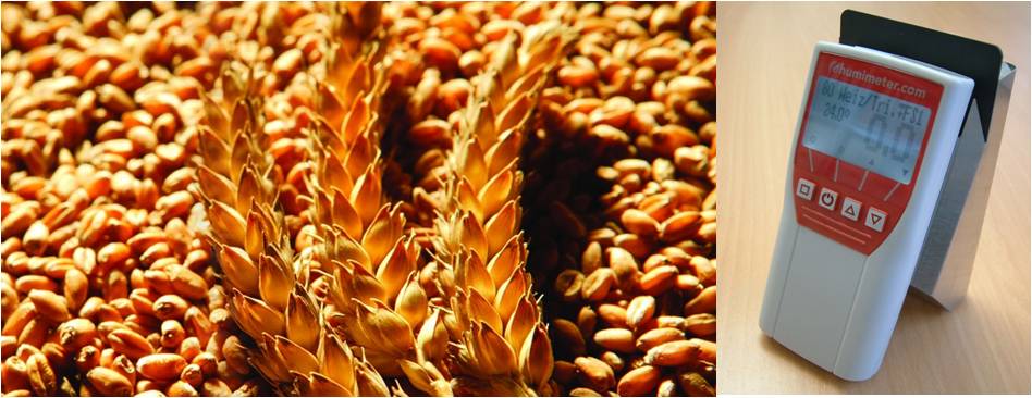Merilec vlažnosti zrnja žitaricl Humimeter FS1.1